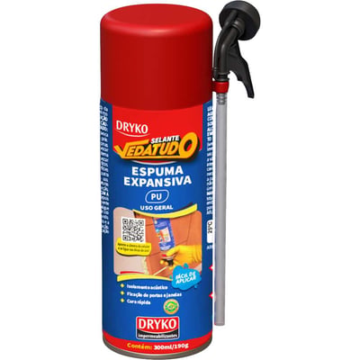 Espuma Expansiva de poliuretano, 300 ml/190 g