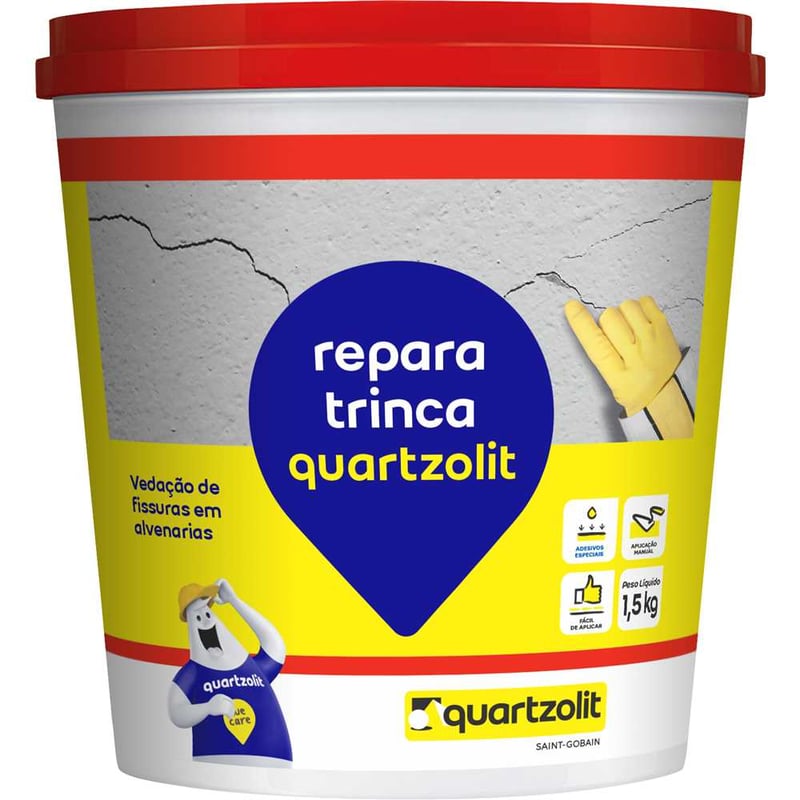 Massa acrílica, repara trinca, 31144.14.34.0533