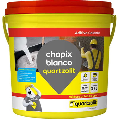 Adesivo à base de PVA branco, 3,6 L