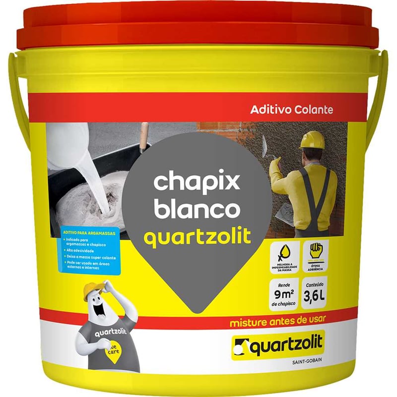 Adesivo à base de PVA branco, 3,6 L