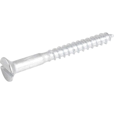 Parafuso madeira 4,2 mm x 40 mm, cabeça chata, zincado