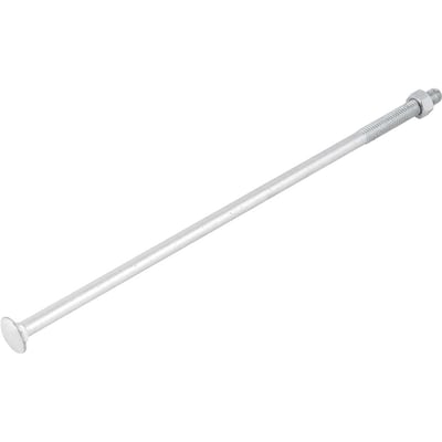 Parafuso francês zincado, 3/8" x 12", com porca