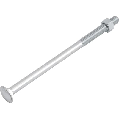 Parafuso francês zincado, 3/8" x 6.1/2", com porca