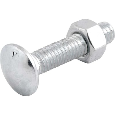 Parafuso francês zincado, 5/16" x 1.1/2", com porca