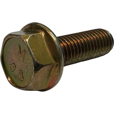 Parafuso 8.8 sextavado com cabeça flangeada, M10 x 30 mm, com anel, 60635808