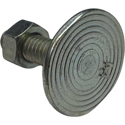 Parafuso para correia elevadora com porca, 3/8" x 1", 53010625