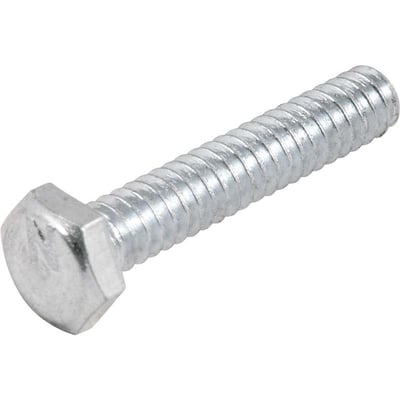 Parafuso sextavado zincado, 3/16" x 1", UNC, rosca total