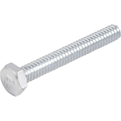 Parafuso sextavado zincado, 3/16" x 1.1/2", UNC, rosca total