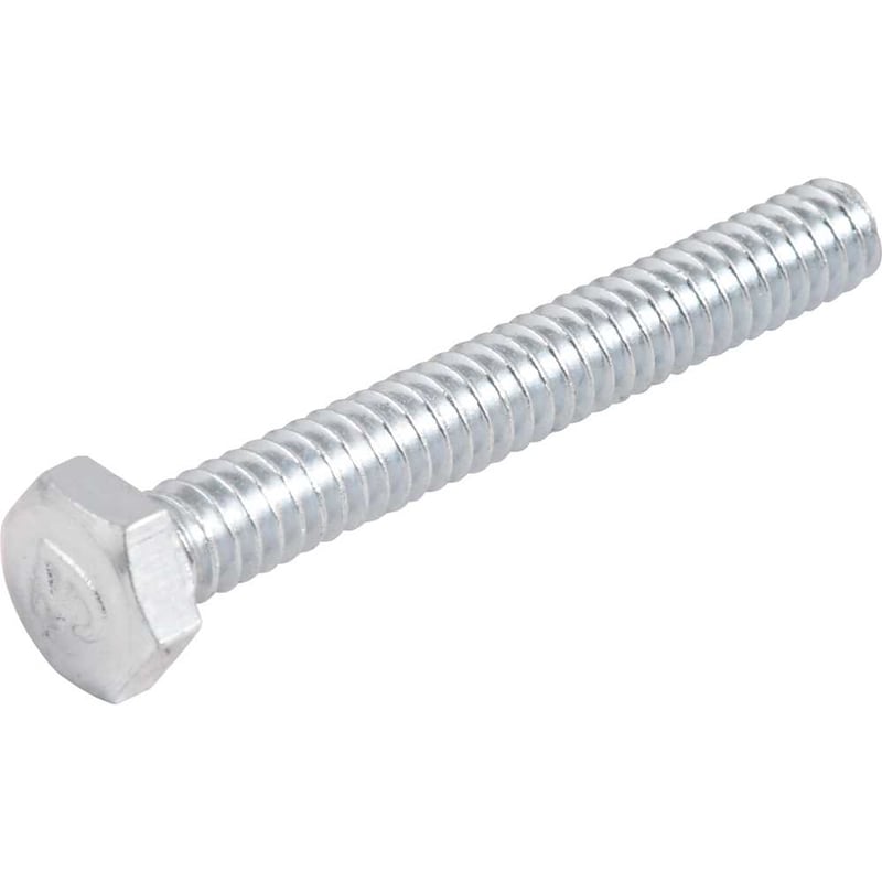 Parafuso sextavado zincado, 3/16" x 1.1/2", UNC, rosca total