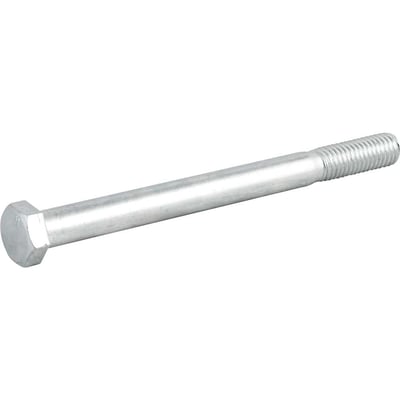Parafuso sextavado zincado 1/2" x 6", UNC, rosca parcial