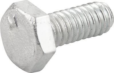 Parafuso sextavado zincado 1/4" x 5/8", UNC, rosca total