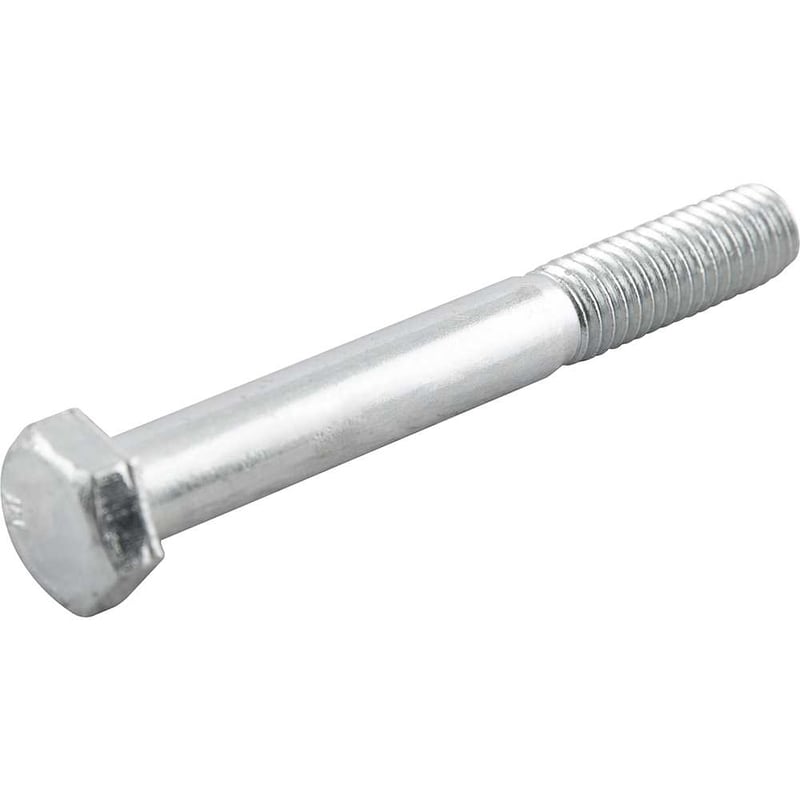 Parafuso sextavado zincado 3/8" x 3", UNC, rosca parcial