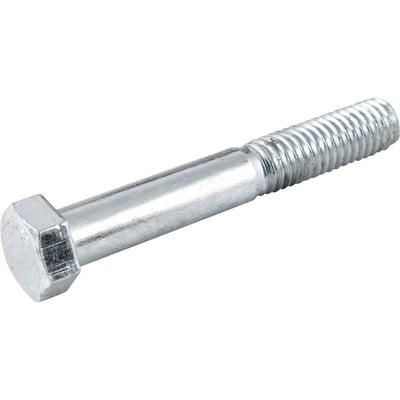 Parafuso sextavado zincado 7/16" x 3", UNC, rosca parcial