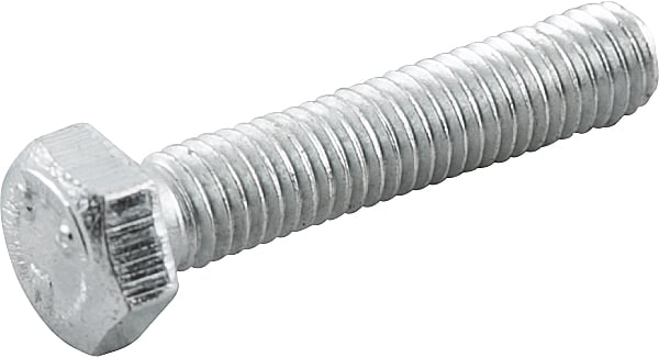 Parafuso sextavado zincado 5 mm x 25 mm, MA, rosca total