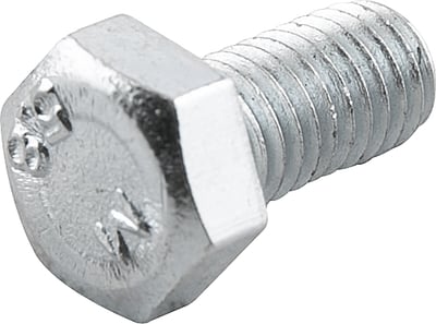 Parafuso sextavado zincado 8 mm x 16 mm, MA, rosca total