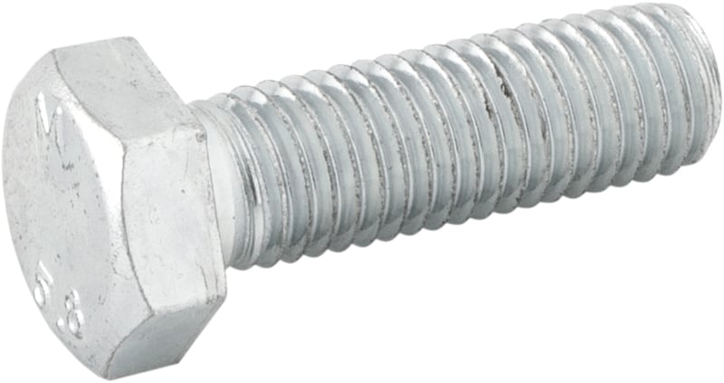 Parafuso sextavado zincado, 14 mm x 45 mm, MA