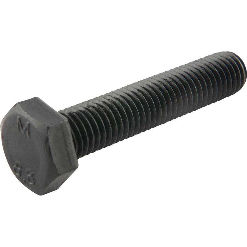 Parafuso sextavado 8.8, 12 mm x 60 mm, MA, rosca total, DIN 933