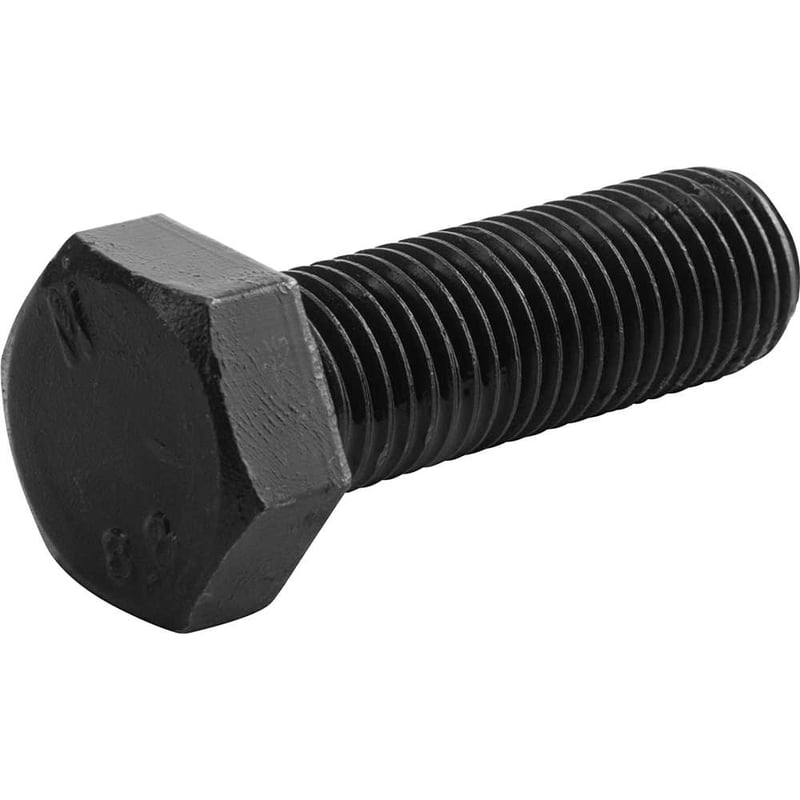 Parafuso sextavado 8.8, 16 mm x 50 mm, MA, rosca total, DIN 933