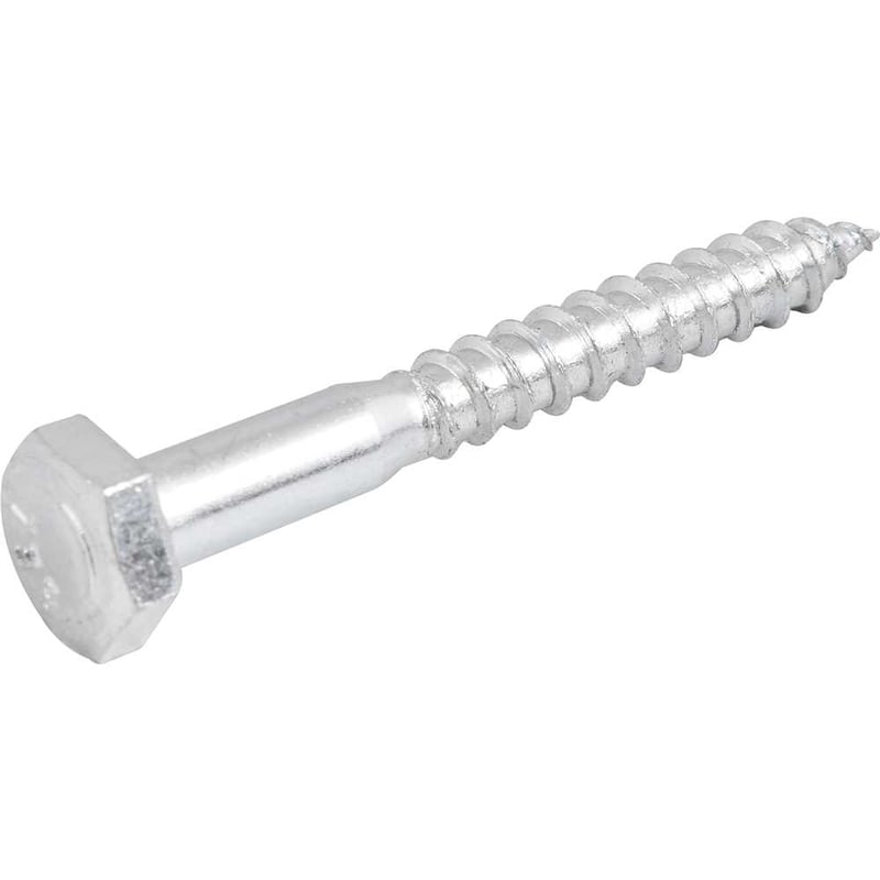 Parafuso sextavado rosca soberba 1/4" x 50 mm, cartela com 4 peças