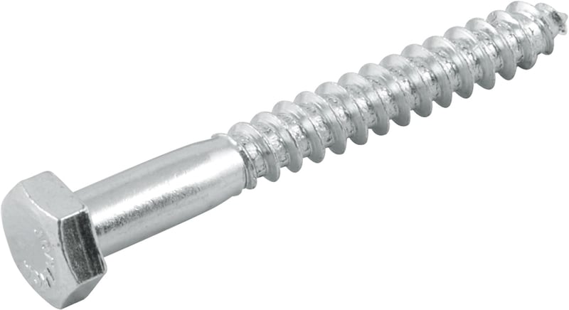 Parafuso sextavado rosca soberba 5/16" x 65 mm, cartela com 2 peças