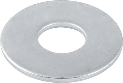 Arruela lisa 5/8", zincada, cartela com 2 peças
