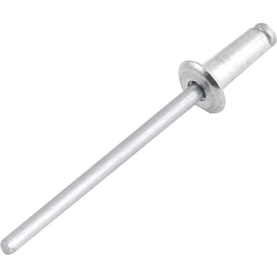 Rebite de repuxo 4,0 mm x 10,0 mm, pacote com 100 peças