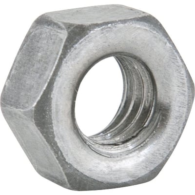 Porca sextavada polida, 14 mm, MA, com 100 peças
