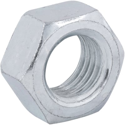 Porca sextavada zincada, 18 mm, MA, com 100 peças