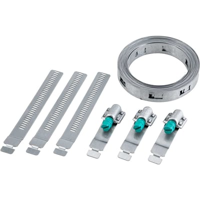 Kit para abraçadeira multi, com 3 metros, em aço carbono, KSC KIT