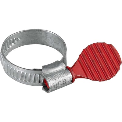 Abraçadeira tipo borboleta, 8 mm a 13 mm, fita com 9 mm de largura, 20 peças, Micro, MAN-913