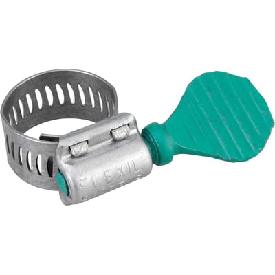 Abraçadeira tipo borboleta, 13 mm a 19 mm, fita com 14,5 mm de largura, 20 peças, Flexil, FAN-1319
