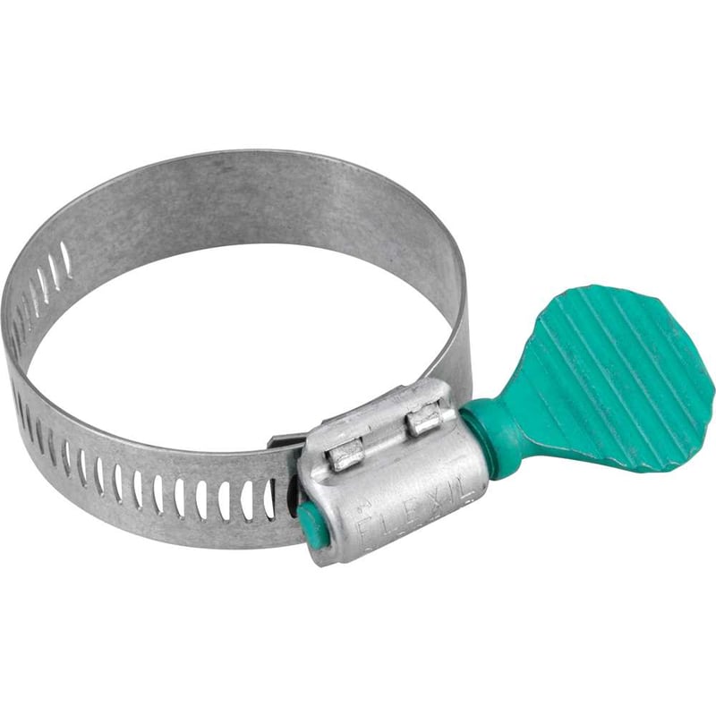 Abraçadeira tipo borboleta, 51 mm a 70 mm, fita com 14,5 mm de largura, 20 peças, Flexil, FAN-5770
