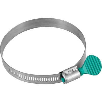 Abraçadeira tipo borboleta, 70 mm a 89 mm, fita com 14,5 mm de largura, 20 peças, Flexil, FAN-7089