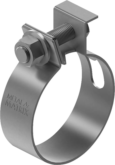 Abraçadeira tipo mangote, 54 mm - 62 mm, em aço carbono, fita com 32 mm de largura, pacote com 10 peças, 04325462