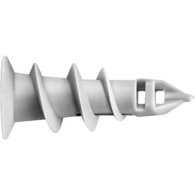 Bucha de nylon 6 mm x 32 mm para drywall, 100 peças, Dryfix