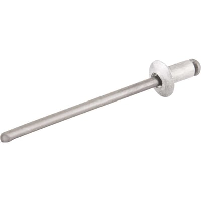 Rebite de repuxo 2,4 mm x 6,0 mm, pacote com 100 peças