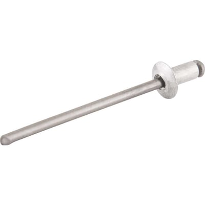 Rebite de repuxo 4,0 mm x 6,0 mm, pacote com 100 peças