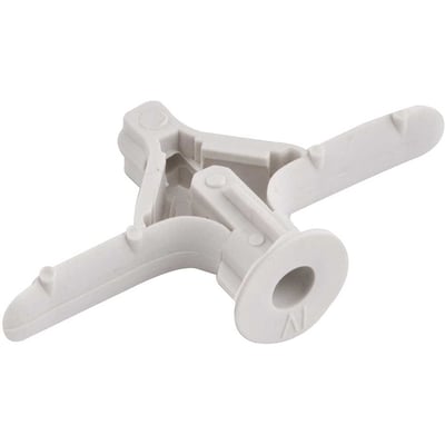 Bucha de plástico para fixação de drywall de 4,0 mm a 16,0 mm, com 50 peças