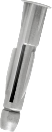 Bucha de plástico para fixação 8 mm, 100 peças, MU 8