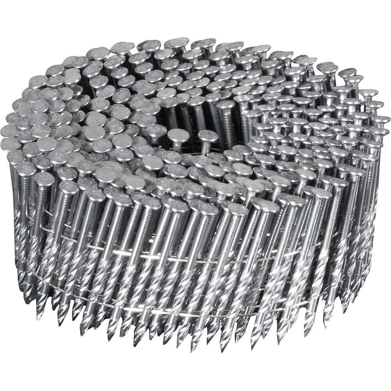 Prego coil ardox, 2,5 mm x 50 mm, polido, carretel com 300 unidades, caixa com 9.000 unidades, para o pregador PP 700