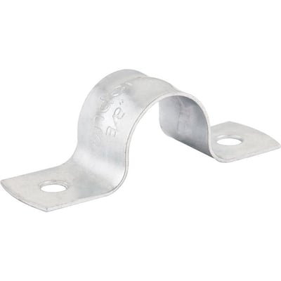Abraçadeira tipo "U", 3/4", embalagem com 50 peças