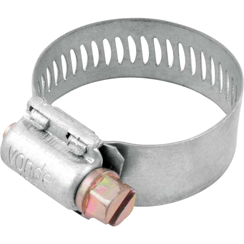 Abraçadeira rosca sem fim, 38 mm a 51 mm, com 25 peças, AL 3851