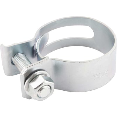Abraçadeira para mangote, aço carbono, largura 32 mm, AM 39 mm - 47 mm, com 2 peças