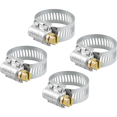 Abraçadeira rosca sem fim, 22 mm a 31 mm, com 4 peças, AL 2232
