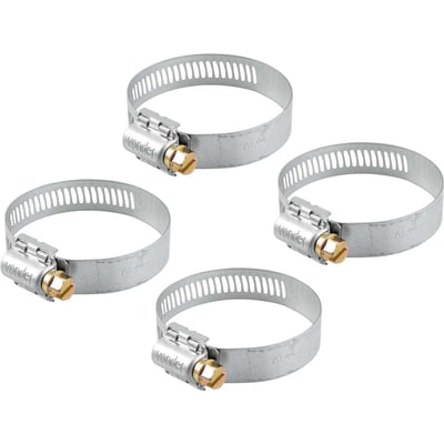 Abraçadeira rosca sem fim, 44 mm a 57 mm, com 4 peças, AL 4457