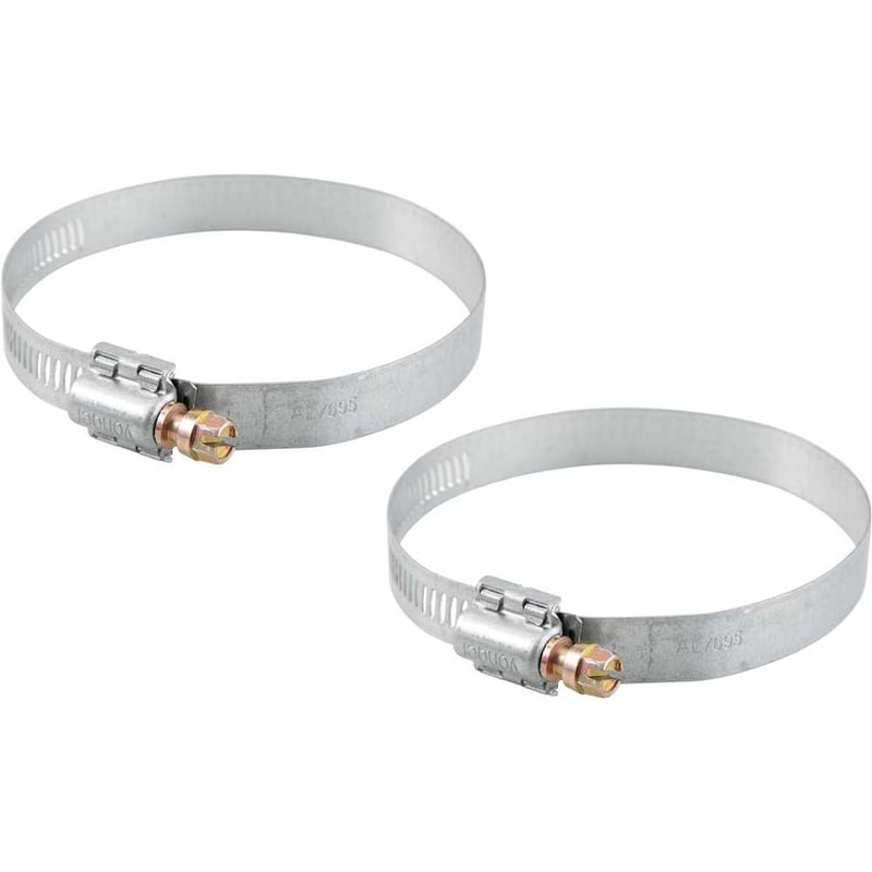 Abraçadeira rosca sem fim, 76 mm a 95 mm, com 2 peças, AL 7695