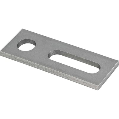 Suporte reto para haste M12 para painéis solares