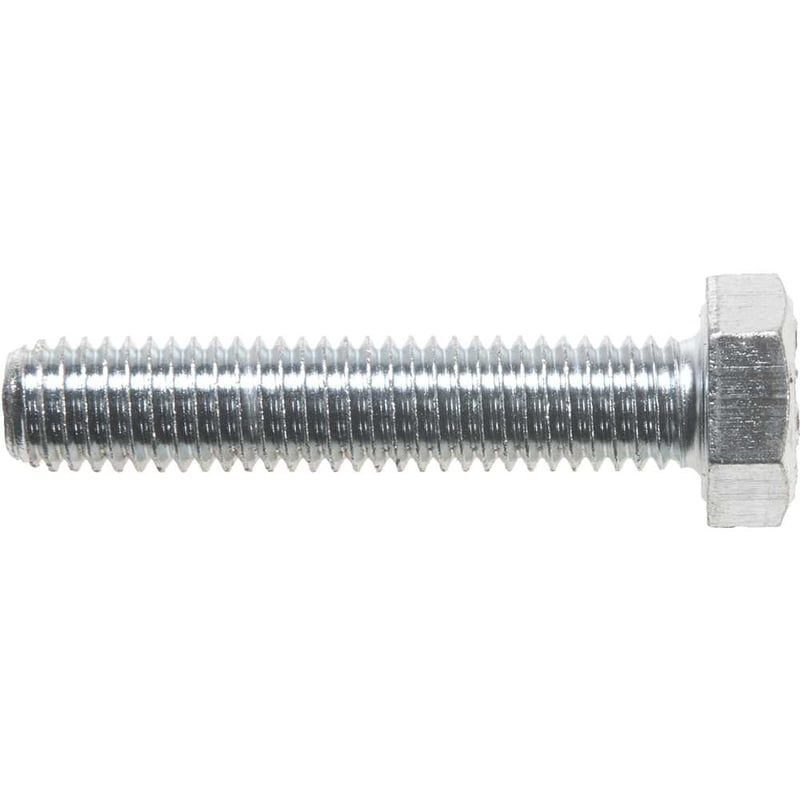 Parafuso sextavado zincado 8 mm x 60 mm, MA, rosca total