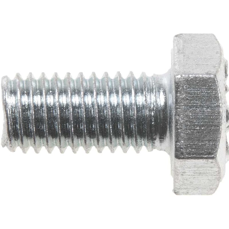Parafuso sextavado zincado 10 mm x 20 mm, MA, rosca total