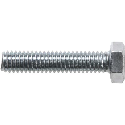 Parafuso sextavado zincado 5/16" x 1.1/2", UNC, rosca total